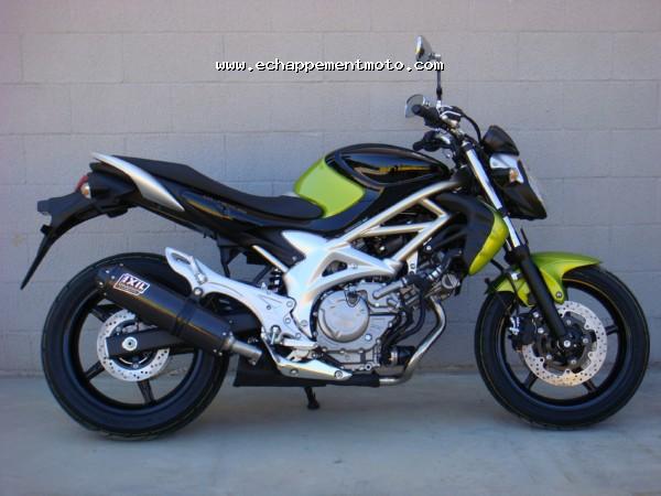 echappement moto SUZUKI Gladius 650 ixil OVALE XTREM CARBONE